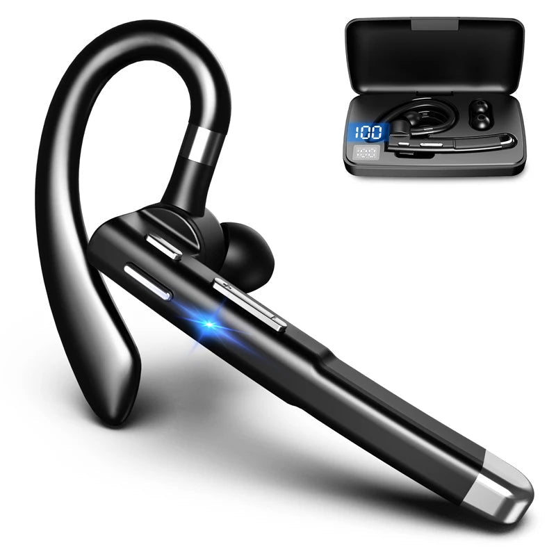 Trucker Bluetooth Headset – 5.1 Dual Mic Noise-Cancelling Wireless