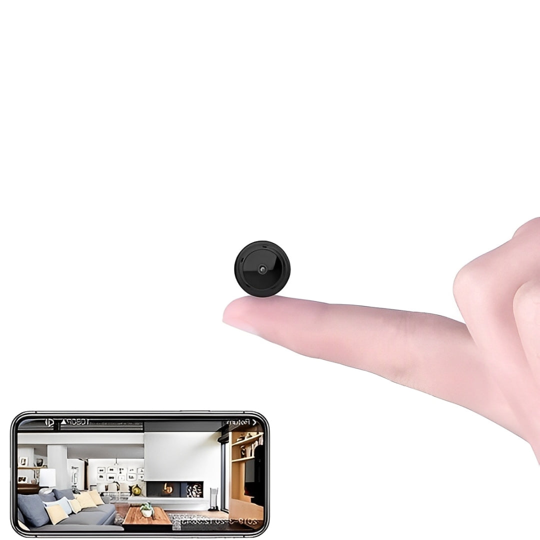 Mini WiFi Security Camera – 1080P HD IR Night Vision Baby Monitor