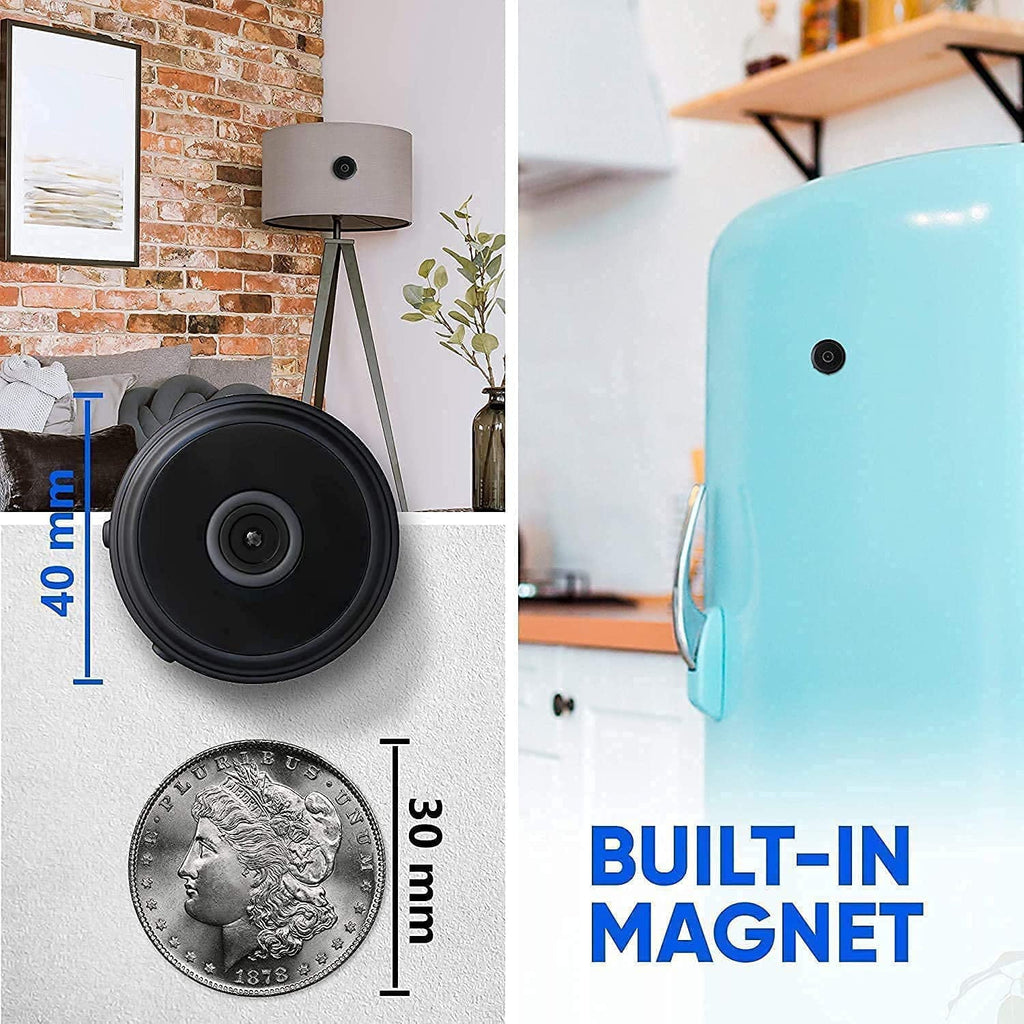 Wireless Magnetic Camera – Compact Real-Time Audio & Video