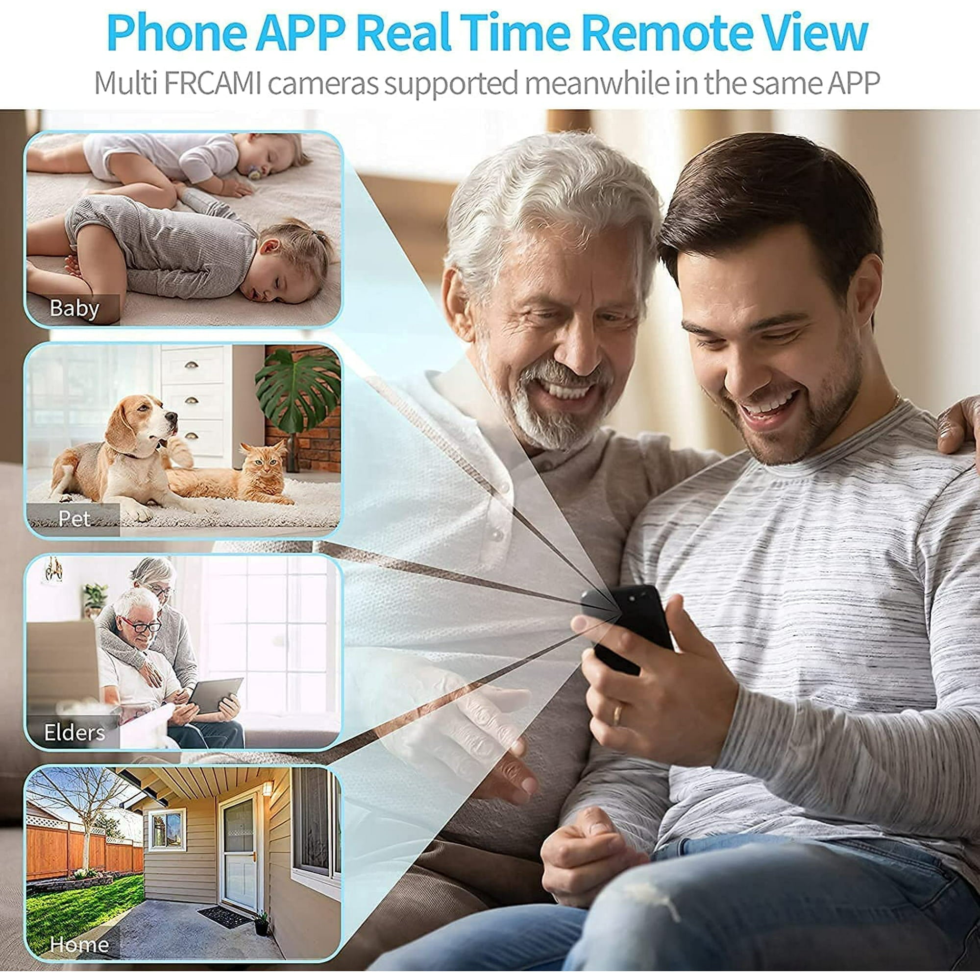 Wireless Magnetic Camera – Compact Real-Time Audio & Video