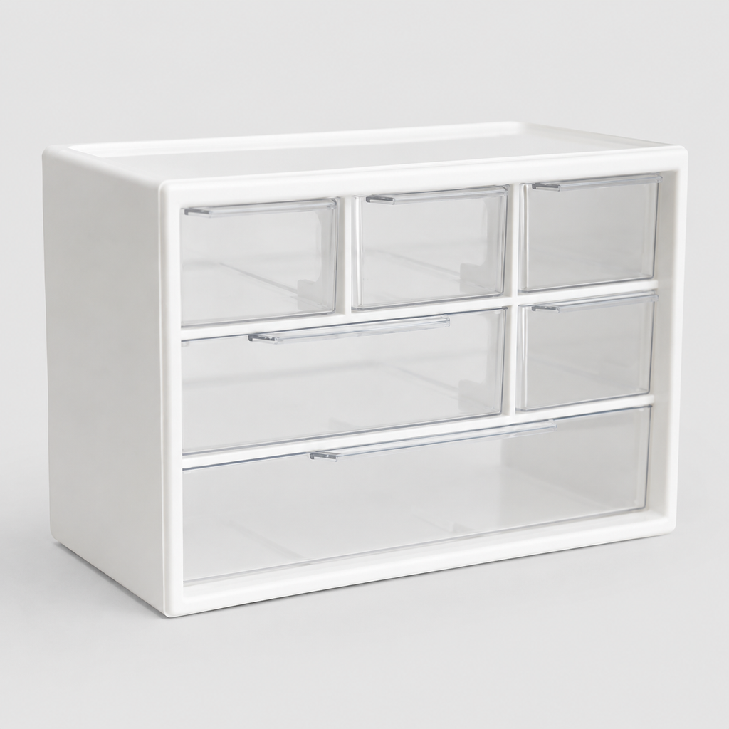 ClearView Compact Drawer Organizer