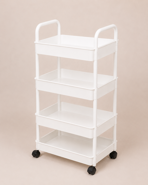 4-Tier Rolling Storage Cart Organizer